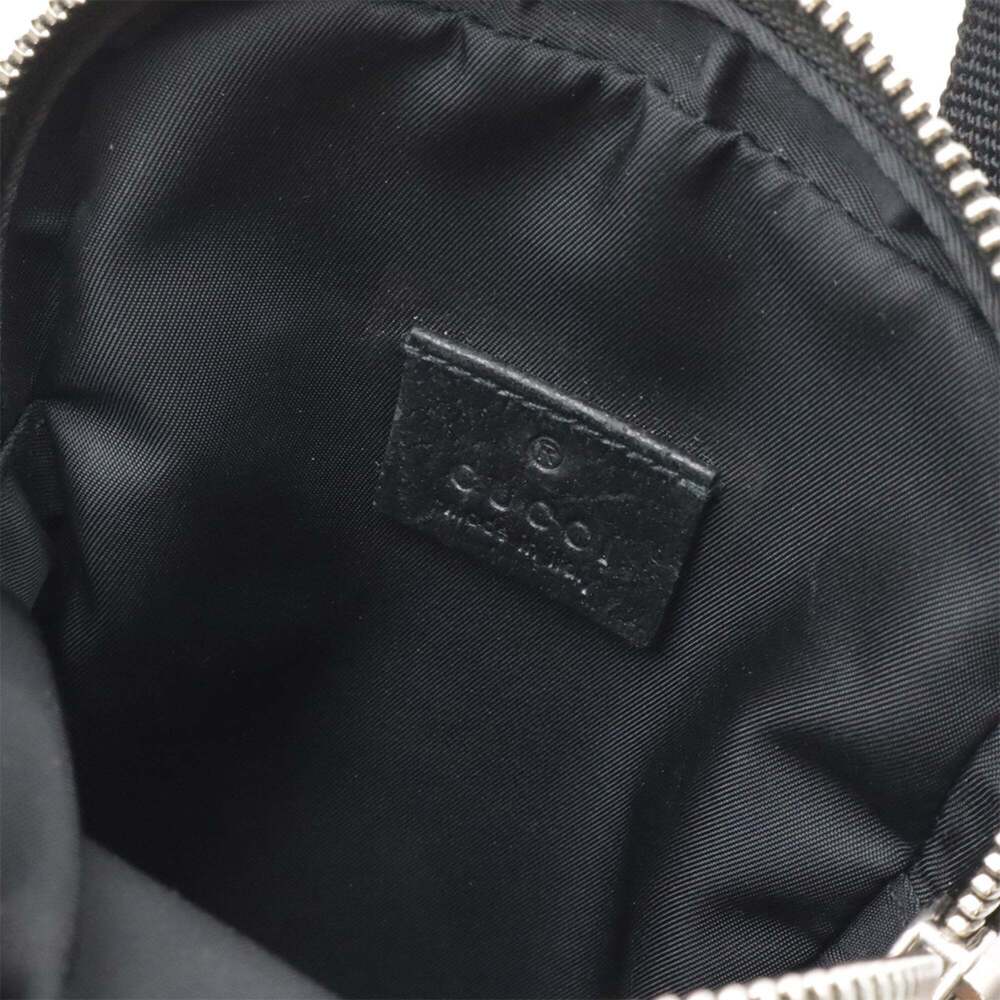 GUCCI Authentic Black Leather Shoulder Bag - Picture 9 of 10